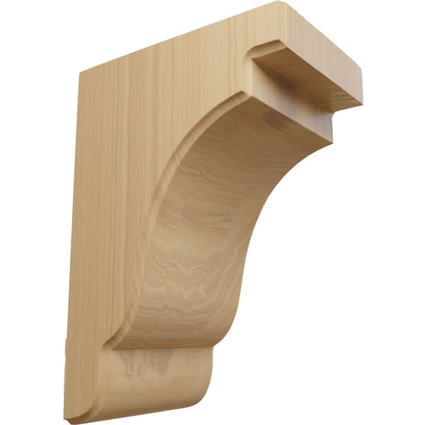Ekena Millwork 5 1/4"W x 7 1/4"D x 9 1/2"H Bedford Bracket, Cherry BKTW05X07X10BECH - main